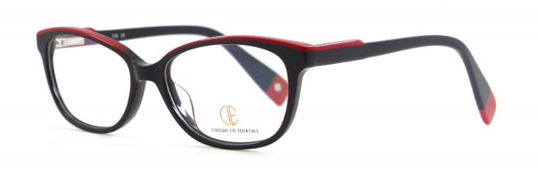 CIE SEC126 Eyeglasses, BLACK/ PLUM (2)
