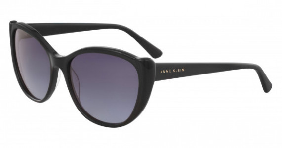 Anne Klein AK7055 Sunglasses, 001 Black