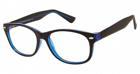 New Globe L4075 Eyeglasses, BLUE