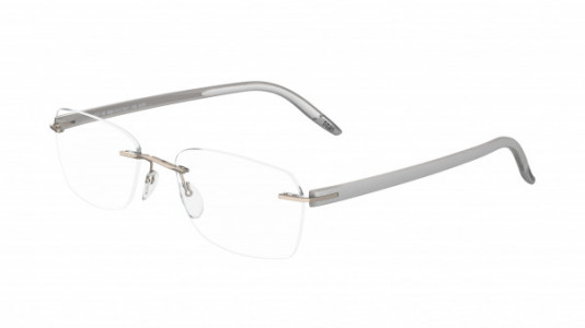 Silhouette SPX Signia 5379 Eyeglasses, 6054 Silver Gold Touch