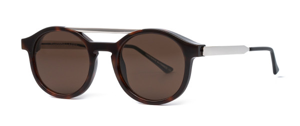 Thierry Lasry Fancy Sunglasses, 38 - Dark Tortoise & Silver