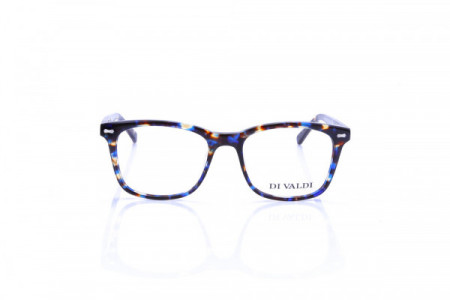 Di Valdi DV-ROMA Eyeglasses, 50 Blue