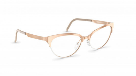 neubau Lotte Eyeglasses, 3640 Silky rose/white matte