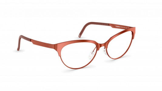 neubau Lotte Eyeglasses, 6340 Rusty red matte