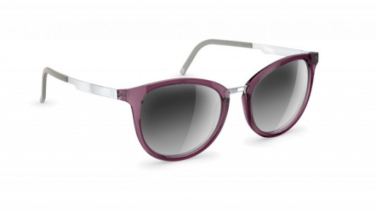 neubau Mia II Sunglasses, 4010 Blackberry/eclectic silver
