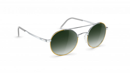 neubau Manu Sunglasses, 7240 Eclectic silver/honey