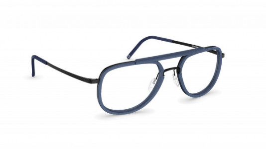 neubau Erwin 3D Eyeglasses, 4640 Denim/black ink matte