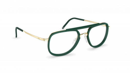 neubau Erwin 3D Eyeglasses, 5530 Evergreen/glorious gold