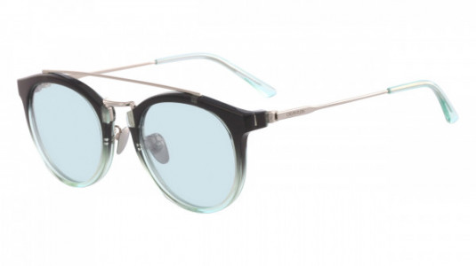 Calvin Klein CK18720S Sunglasses, (332) CRYSTAL SMOKE/MINT GRADIENT