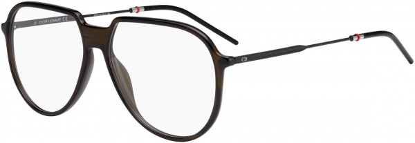 Dior Homme Blacktie 258 Eyeglasses, 03Y5 Khaki