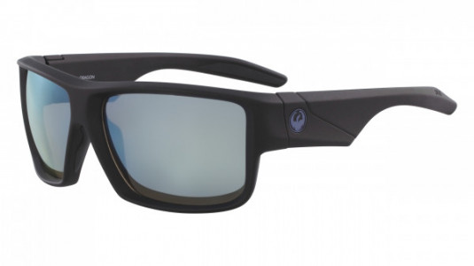 Dragon DR DEADLOCK H2O Sunglasses, (005) MATTE BLACK WITH SUPER BLUE POLARIZED LENS