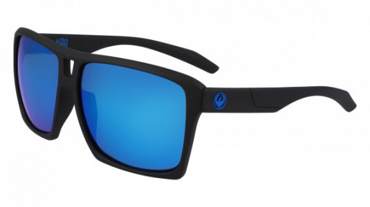 Dragon DR THE VERSE H2O Sunglasses, (044) MATTE BLACK H2O WITH BLUE ION POLARIZED LENS
