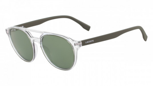 Lacoste L881S Sunglasses, (317) CRYSTAL/KHAKI