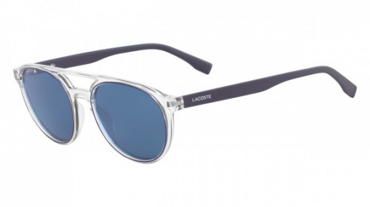 Lacoste L881S Sunglasses, (424) CRYSTAL/NAVY