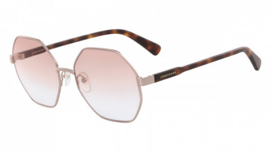 Longchamp LO106S Sunglasses, (770) ROSE GOLD