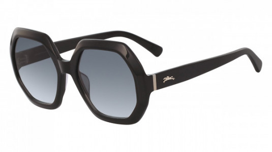 Longchamp LO623S Sunglasses, (005) EBONY