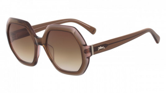 Longchamp LO623S Sunglasses, (202) BROWN/ROSE