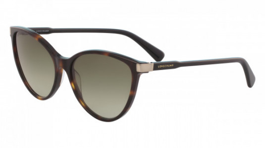 Longchamp LO624S Sunglasses, (212) HAVANA/BLACK
