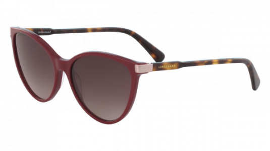Longchamp LO624S Sunglasses, (541) RED/TORTOISE