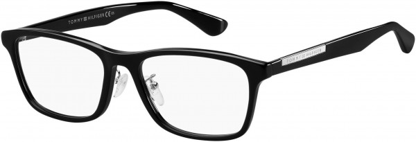 Tommy Hilfiger TH 1582/F Eyeglasses, 0807 Black