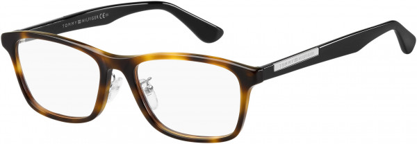 Tommy Hilfiger TH 1582/F Eyeglasses, 0WR9 Brown Havana