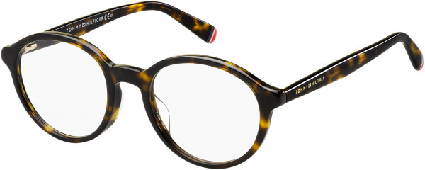Tommy Hilfiger TH 1587/G Eyeglasses, 0086 Dark Havana