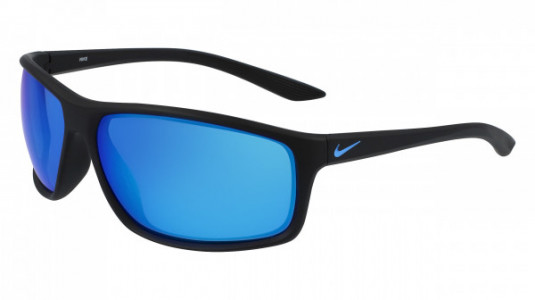 Nike NIKE ADRENALINE P EV1114 Sunglasses, (010) MT BLACK/POLAR GREY W BLUE MIR