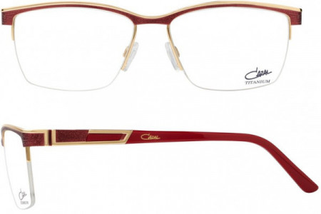 Cazal Cazal 1230 Eyeglasses, 003 Ruby-Gold
