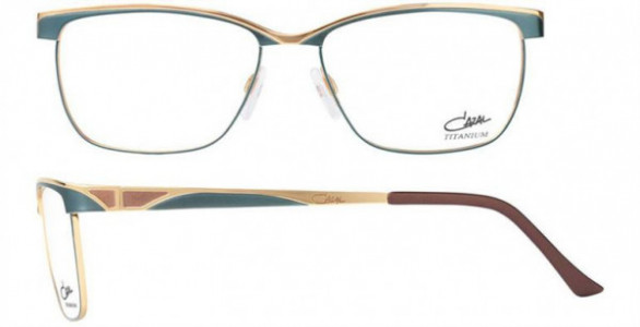 Cazal CAZAL 4254 Eyeglasses, 001 Turquoise-Flesh