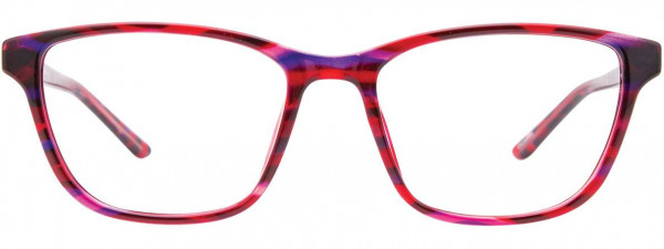 CoolClip CC841 Eyeglasses, 030 - Red Marbled