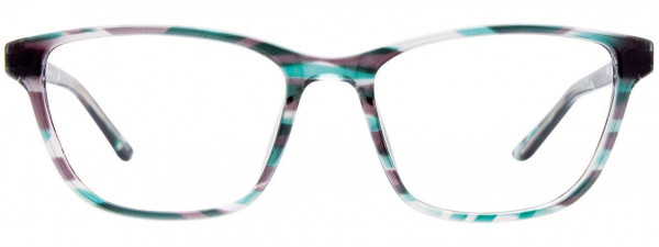 CoolClip CC841 Eyeglasses, 050 - Blue-Green Marbled