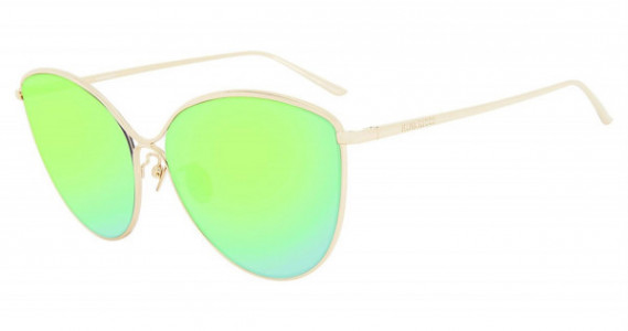 Nina Ricci SNR120 Sunglasses, Gold Mirror 8H2V