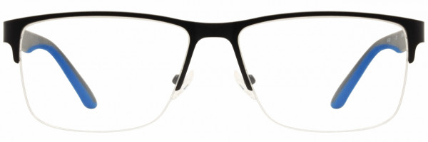 Adin Thomas AT-422 Eyeglasses, 3 - Black / Blue