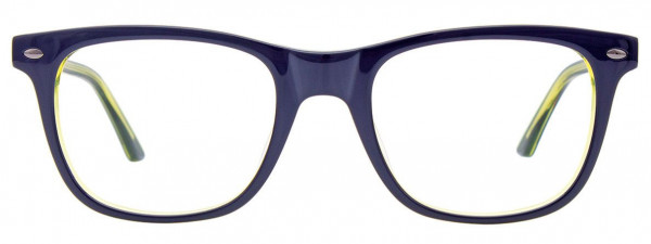 Greg Norman GN279 Eyeglasses, 050 - Dark Blue & Lime Green