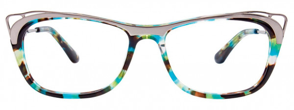Paradox P5049 Eyeglasses, 020 - Shiny Grey & Turquoise Marbled