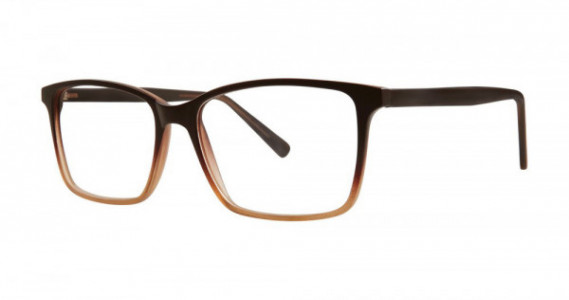 Modern Optical COLE Eyeglasses, Brown Matte Fade