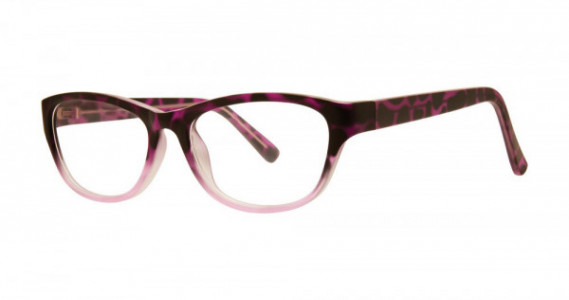 Modern Optical JOCELYN Eyeglasses, Purple Tortoise Matte Fade