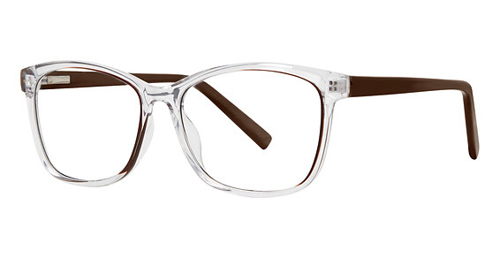 Modern Optical LAUREN Eyeglasses, Brown-In-Line