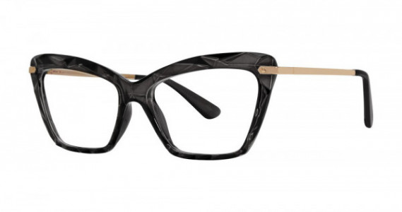 Modern Art A398 Eyeglasses, Black/Gold