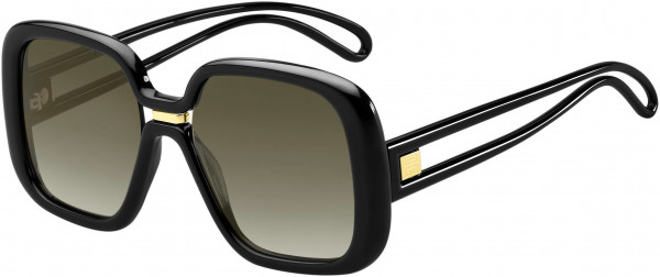 Givenchy GV 7106/S Sunglasses, 0807 Black
