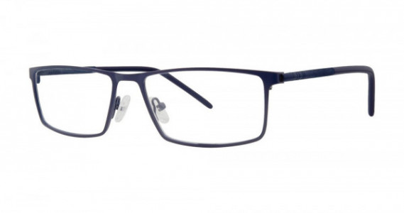 Big Mens Eyewear Club BIG MOVE Eyeglasses, Matte Navy