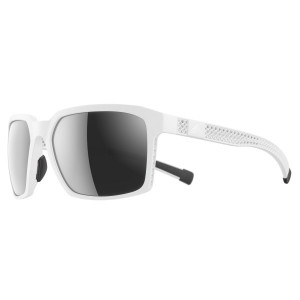 adidas evolver 3D_F ad42 Sunglasses, 1500 WHITE/CHROME