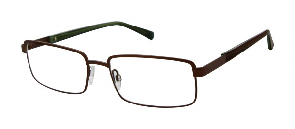 Geoffrey Beene G445 Eyeglasses, Brown (BRN)