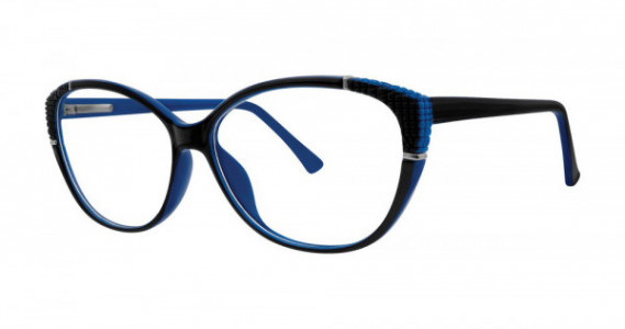 Modern Times FEARLESS Eyeglasses, Black/Blue