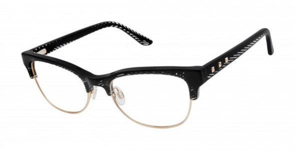 gx by Gwen Stefani GX048 Eyeglasses, Black (BLK)