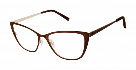 Kate Young K322 Eyeglasses, Dark Brown (DBR)