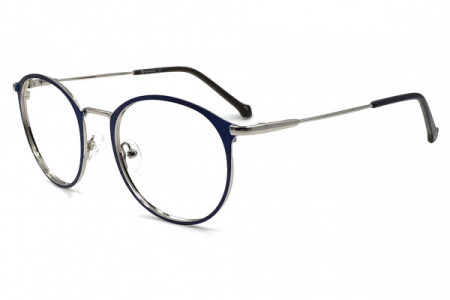 Eyecroxx EC569M Eyeglasses, C3 Blue Silver