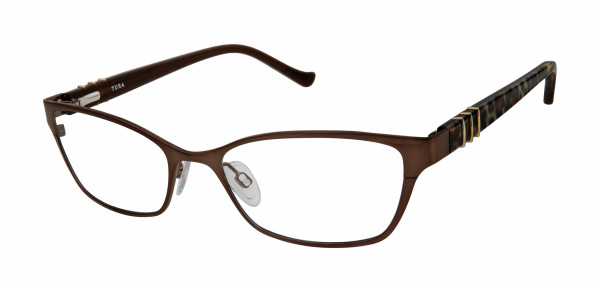 Tura R566 Eyeglasses, Brown (BRN)
