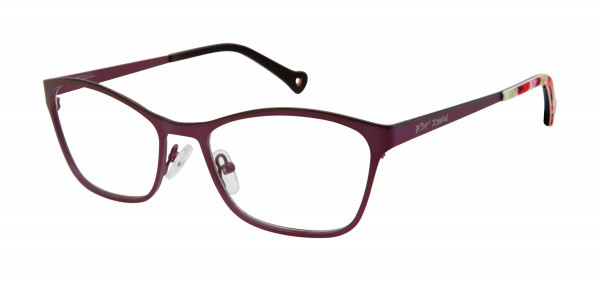 Betsey Johnson Bloom (Petite) Eyeglasses, Purple (no 51 eye)