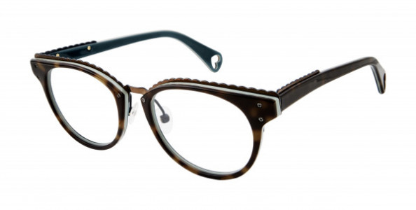 Betsey Johnson Luscious Lennon Eyeglasses, TOR 02
